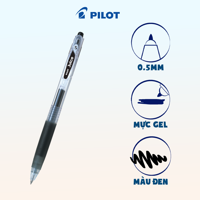 Bút Gel Pilot Juice mực xanh/ đỏ/ đen/ tím