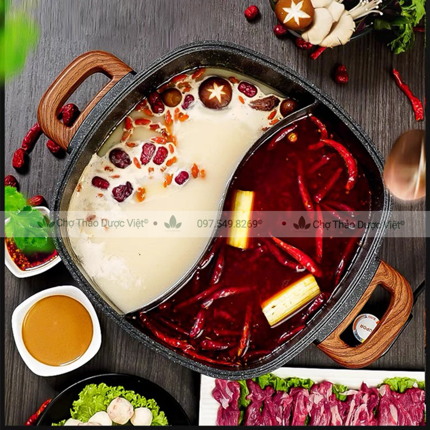 Ớt khô 500g ( Ớt nguyên quả khô, cay nồng, gia vị lẩu cay) - Chợ Thảo Dược Việt