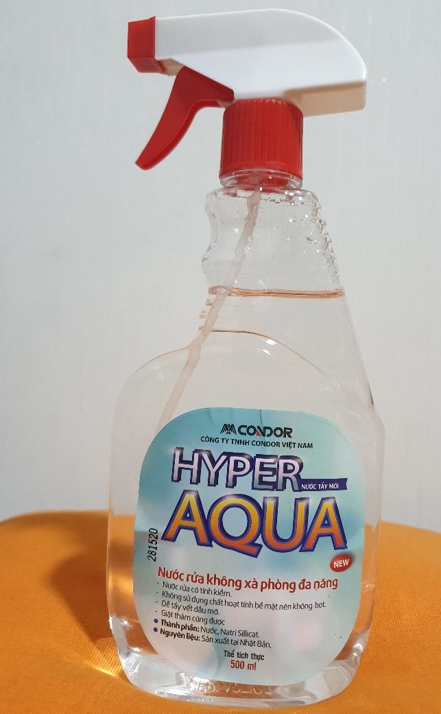 1 BÌNH Nước tẩy rửa đa năng bình 500ML AQUA HYPER CONDOR