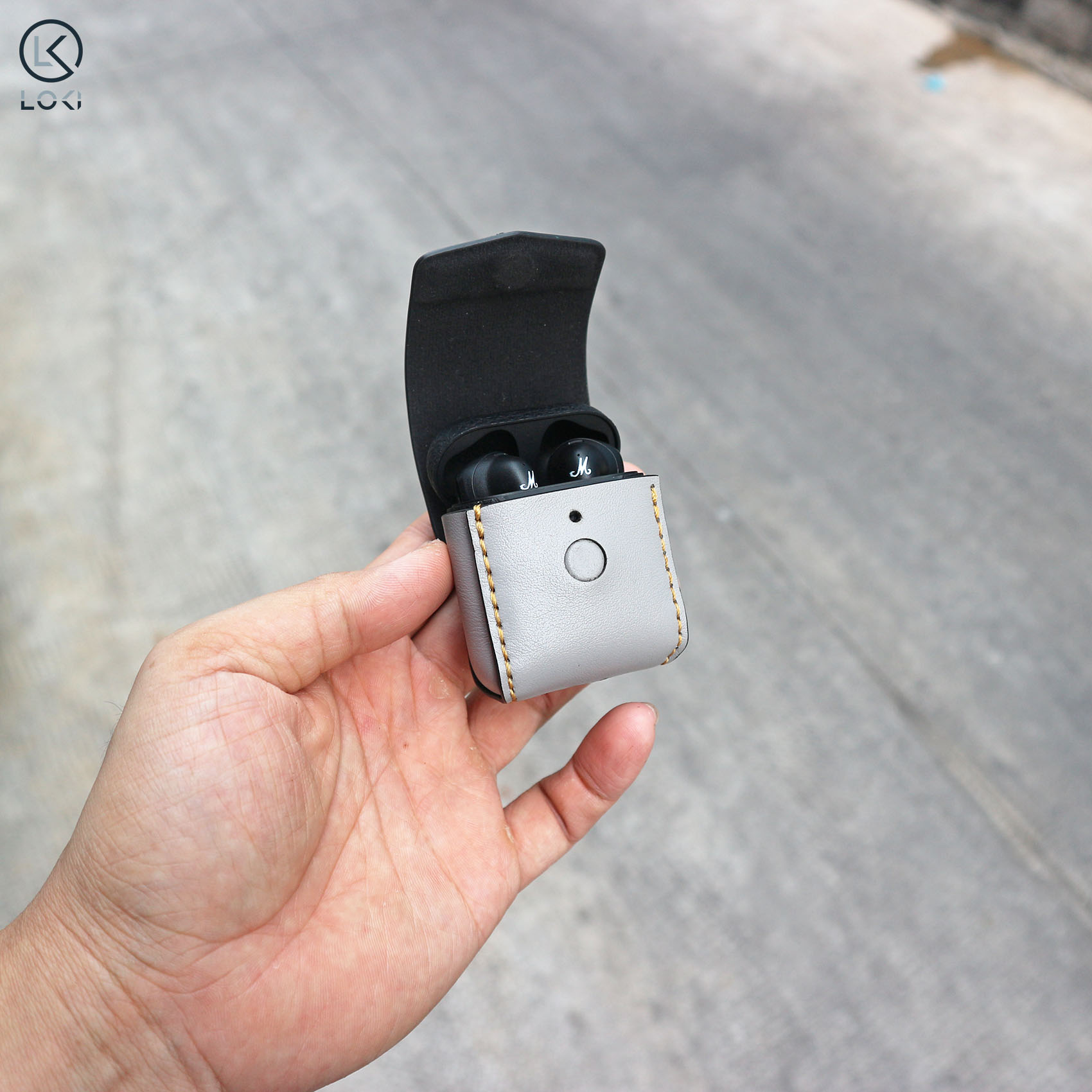 Bao da tai nghe Marshall Minor 3 - Manory Leather