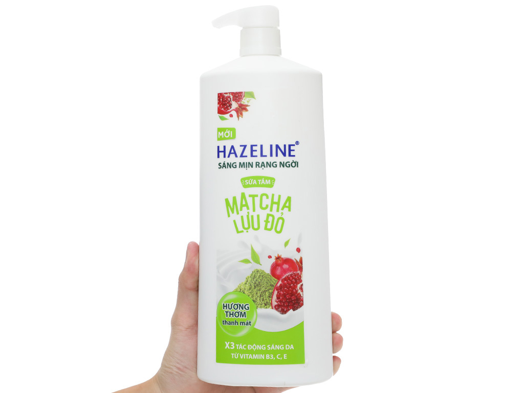 [HCM]Sữa Tắm Hazeline Matcha Lựu Đỏ 1KG