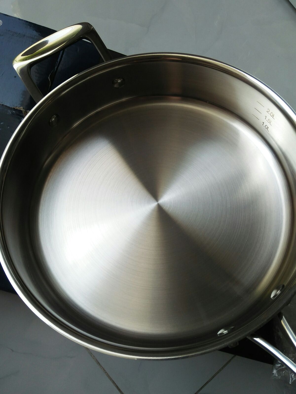 Chảo inox sâu lòng Scanpan Impact dùng bếp từ 28cm, thiết kế đáy 3 lớp, inox 18/10 siêu bền, an toàn cho sức khỏe - 71102800