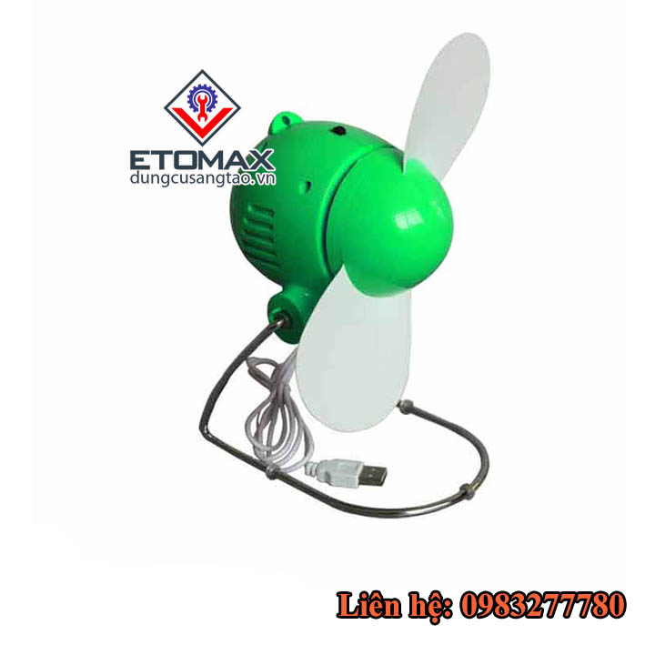 Quạt con cóc mini cắm cổng USB