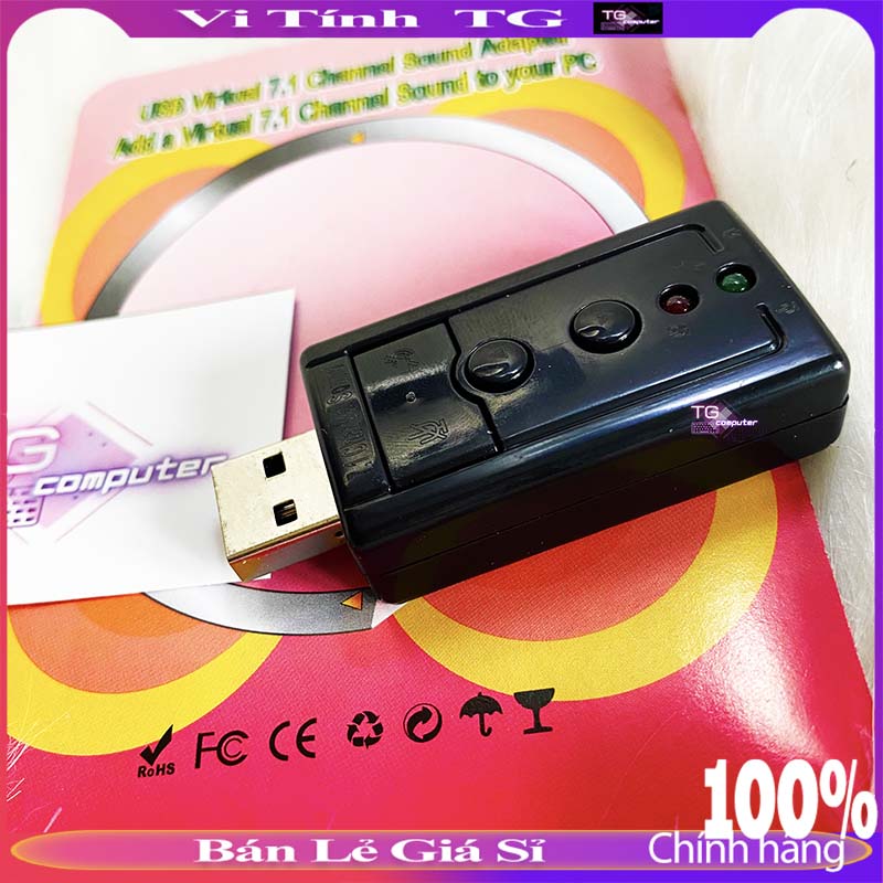 USB ra Sound 7.1 âm thanh chuẩn