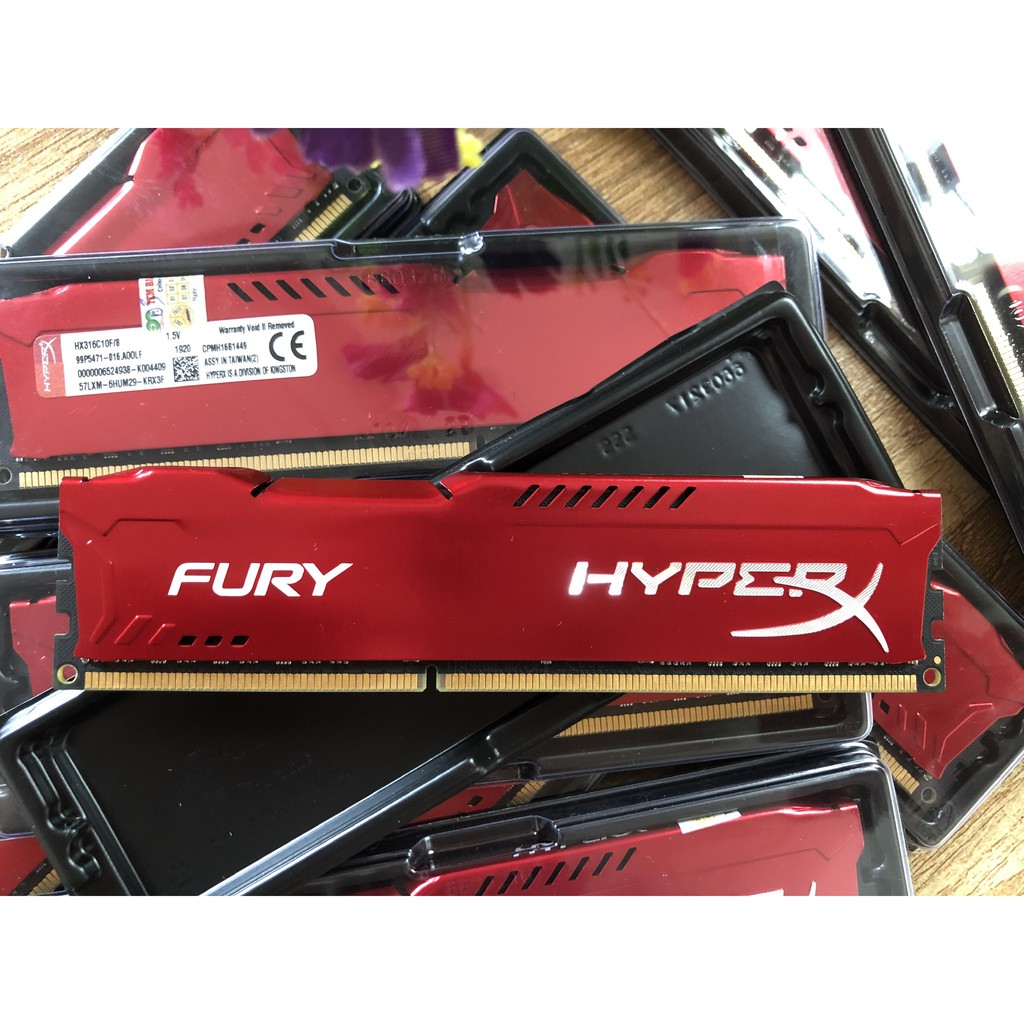 Ram Kingston DDR3 8GB Bus 1600MHz có tản HYPER