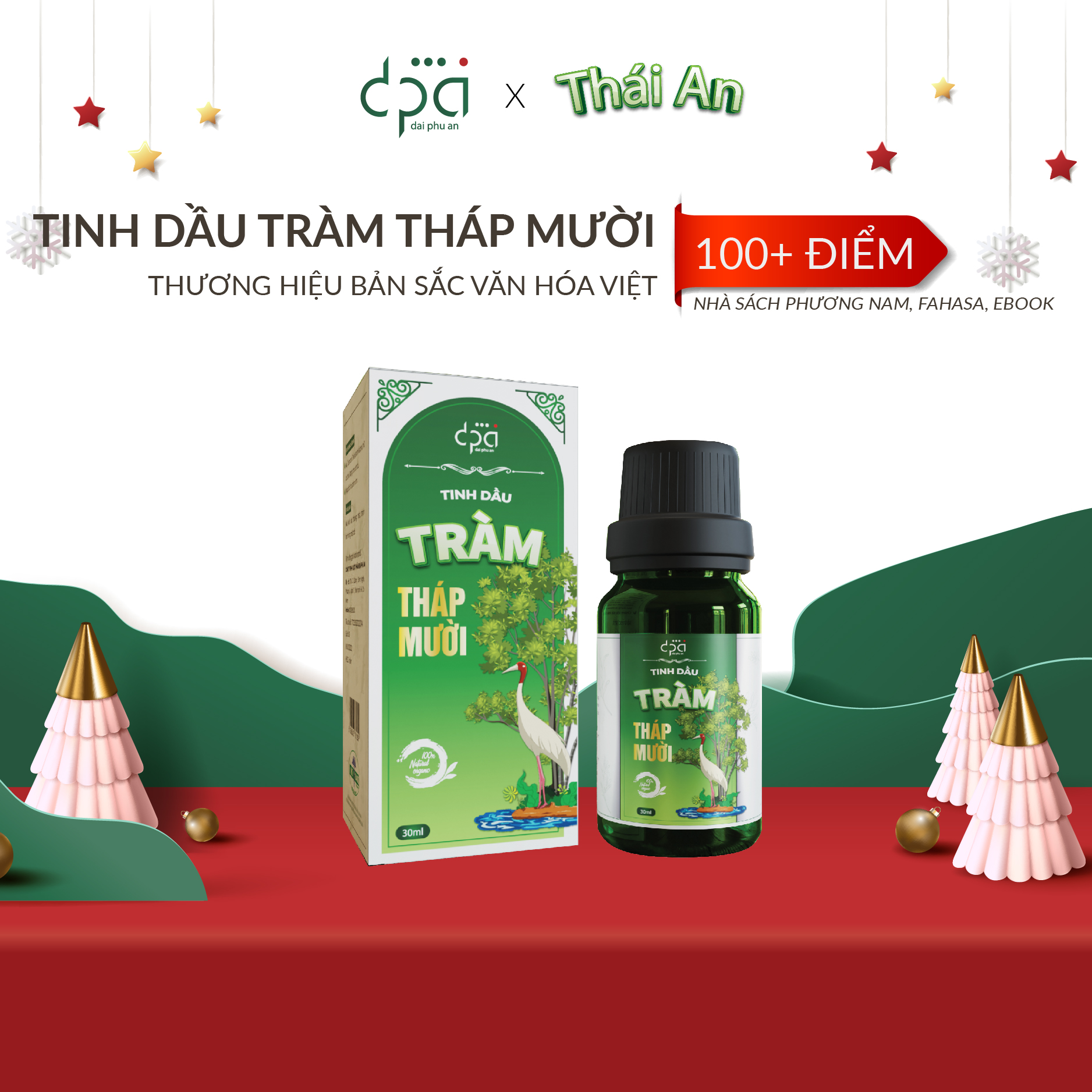 Tinh dầu tràm Tháp Mười (C/30ml)