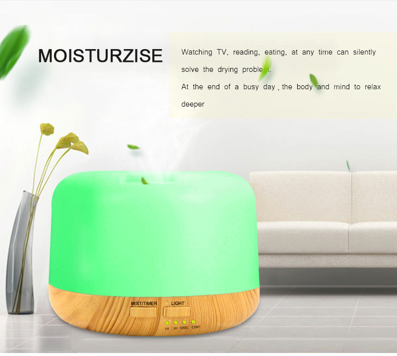 Máy Xông tinh dầu AROMA vân gỗ siêu bền
