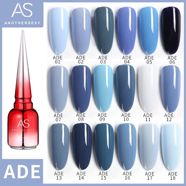 Sơn gel as mã ade chai đỏ 15ml