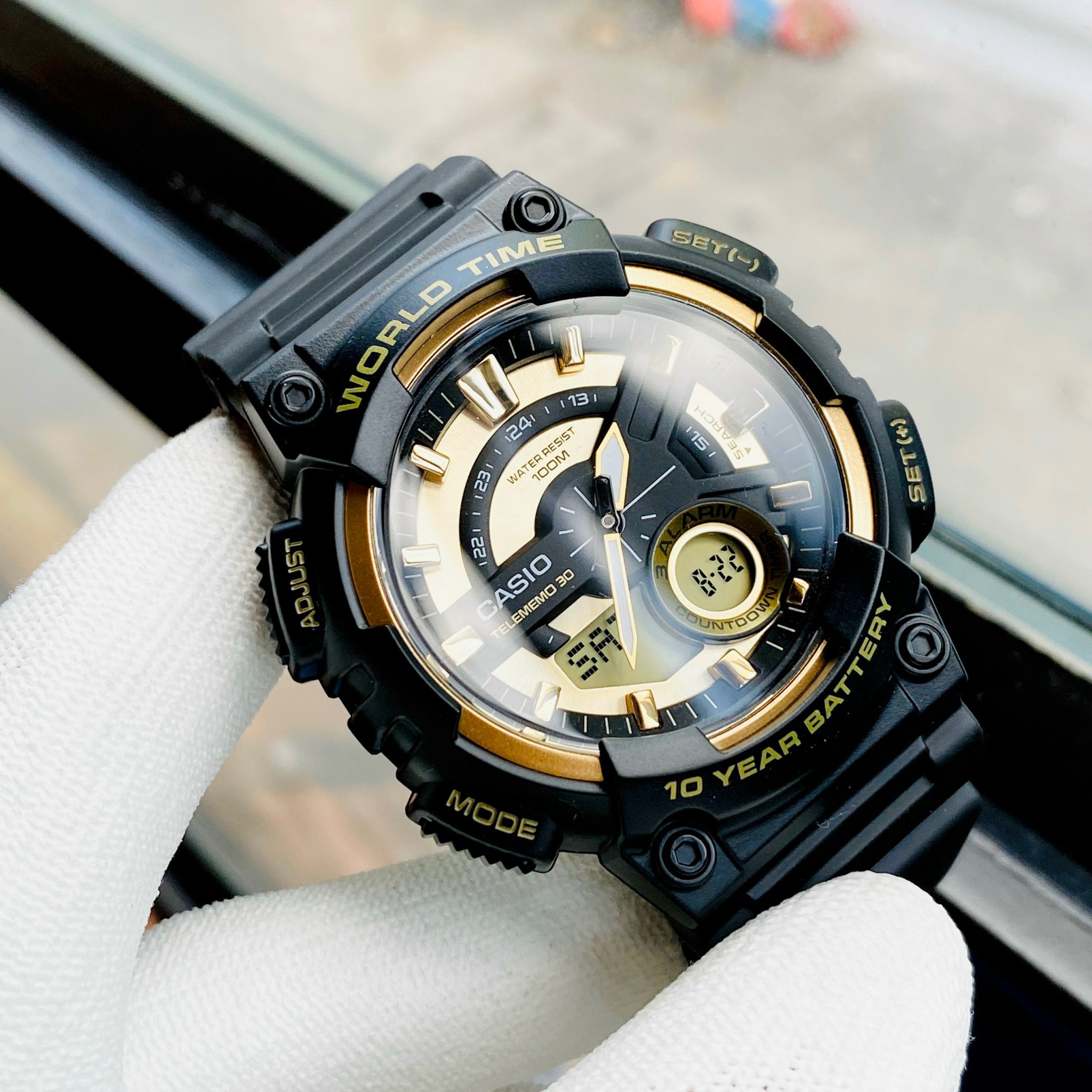 Đồng Hồ Nam Casio AEQ-110BW-9AVDF