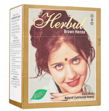 Bột nhuộm tóc thảo dược Henna - Nâu sáng 60g