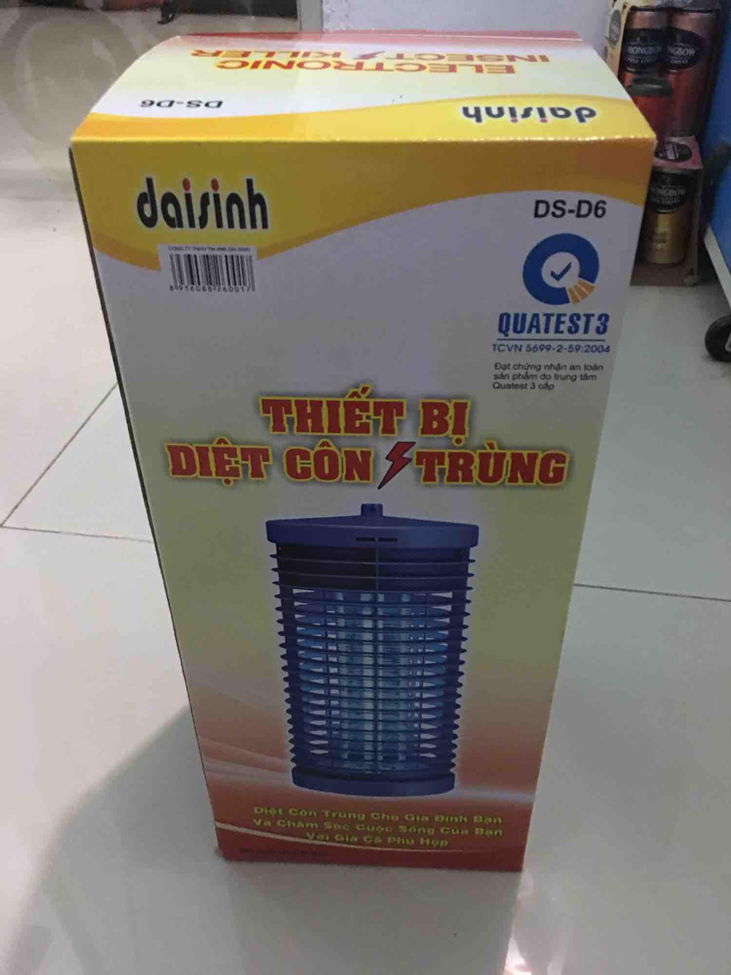 Đèn bắt muỗi đại sinh DS-D6