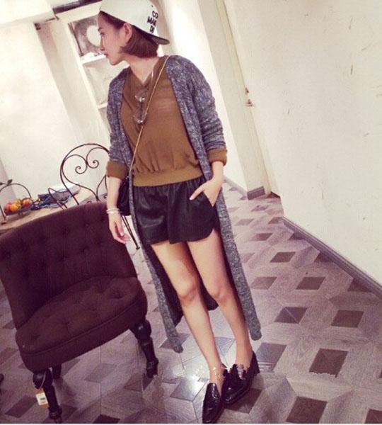 [HCM]Quần short da lưng thun Mã: QN473.