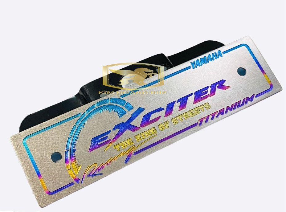 Bảng tên TITANIUM điện phân dành cho Exciter (100% TITAN)