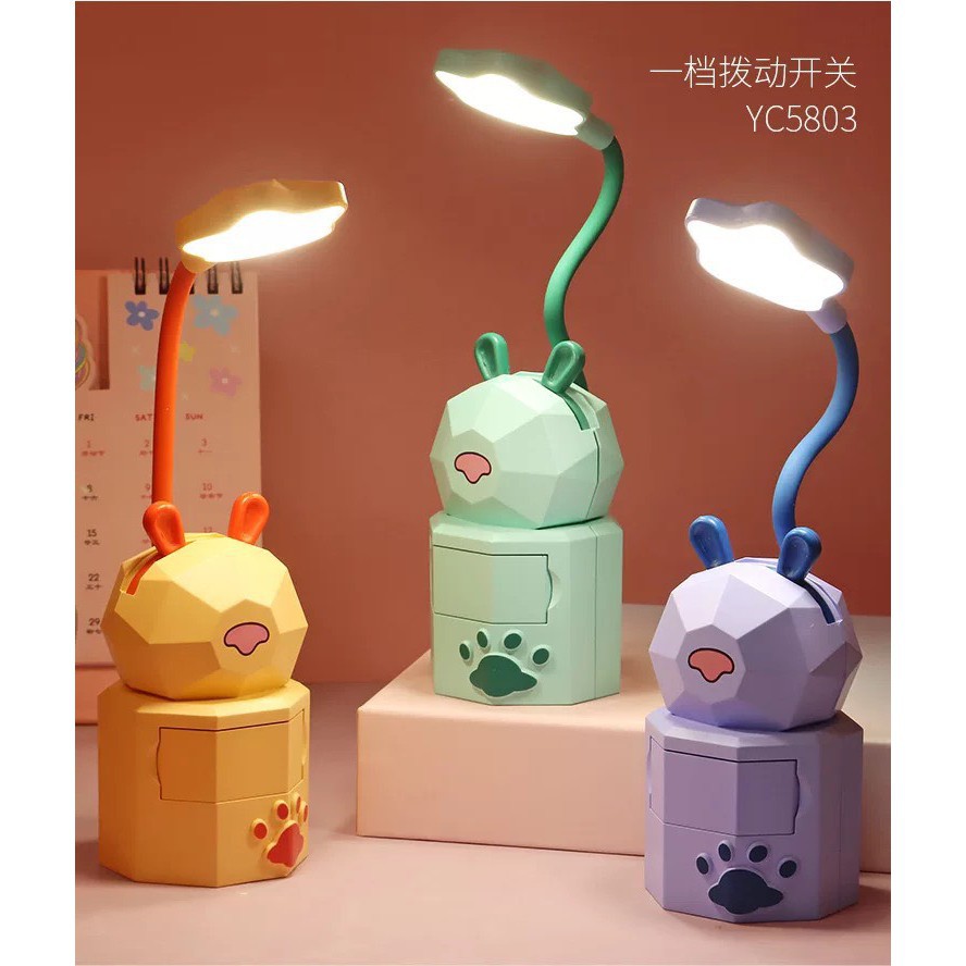️️ Đèn LED để bàn học dễ thương- Đèn Động Vật