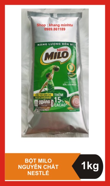 Bột Milo Nguyên Chất  Nestlé - 1kg