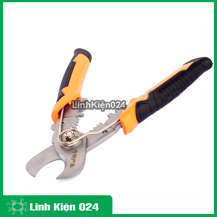 Kìm Đa Năng 3 Trong 1 R'DEER 120-8281 (Cắt-Tuốt-Bấm Cốt)