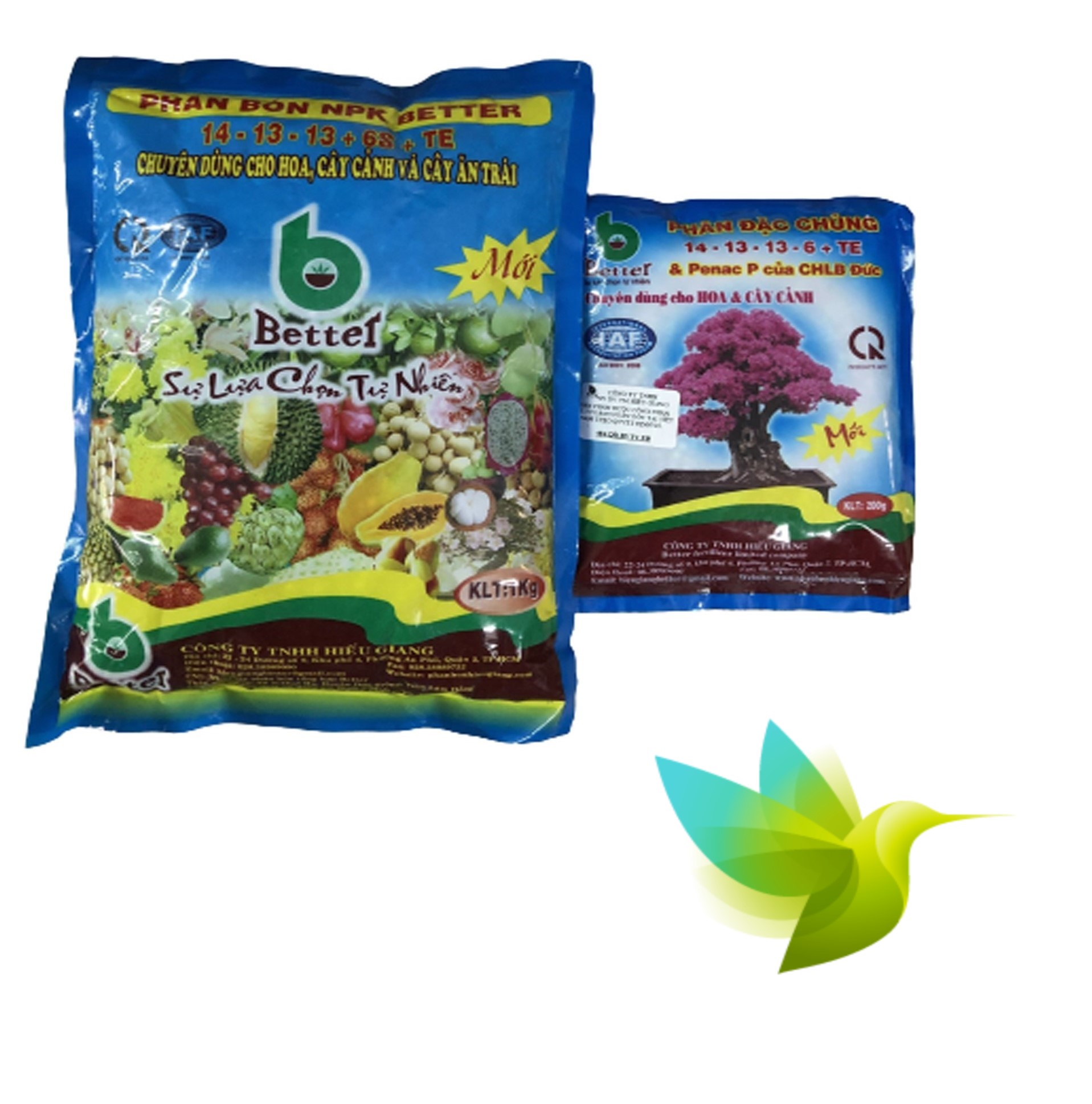 Phân Bón NPK (3 Màu) Better 14-13-13+6s+TE - #120A# 200g