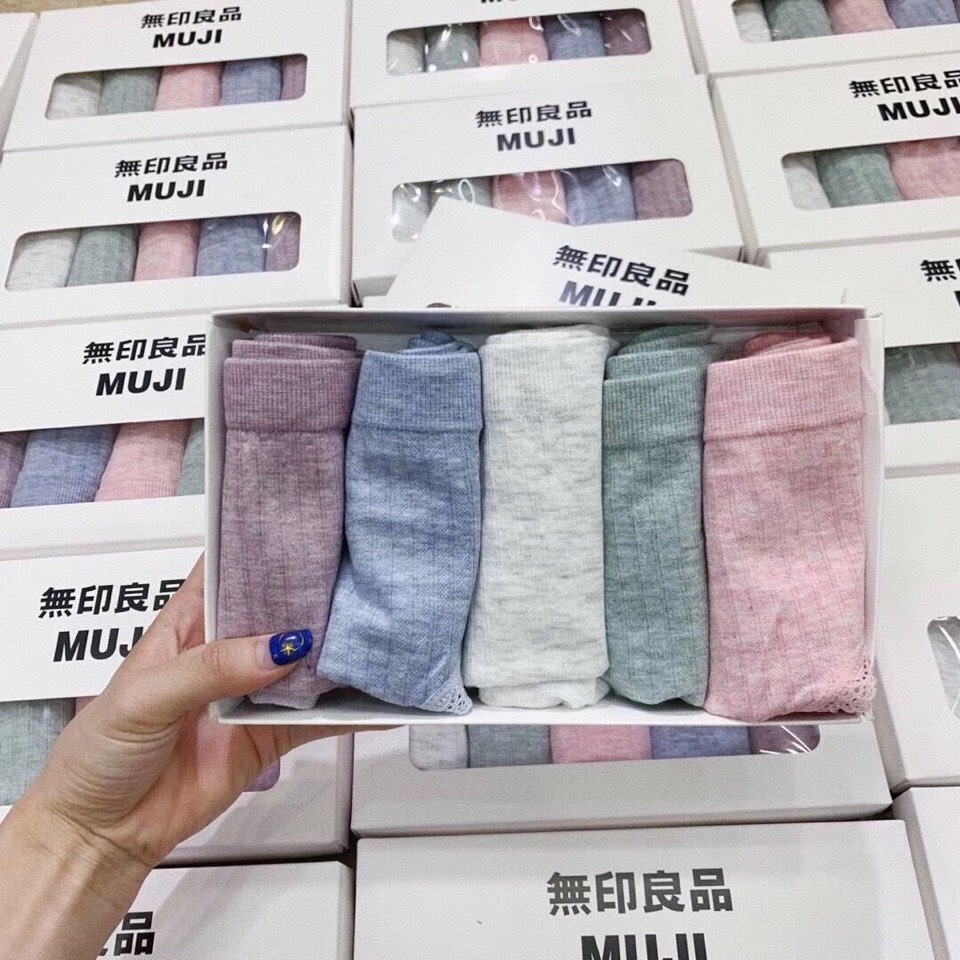 combo 3 quần MUJi muối tiêu siêu đẹp