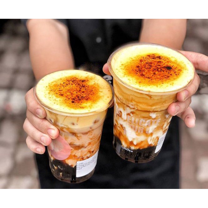Kem trứng Binbaoli 1kg/gói bột (Làm kem chấm bánh mì/ Trà sữa ...)