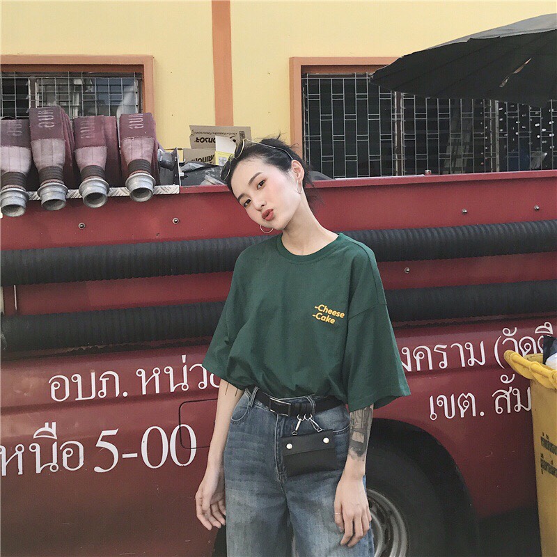 [HCM][ FULL SIZE + ẢNH THẬT ] Áo thun tay lỡ MOON CHEESE Unisex