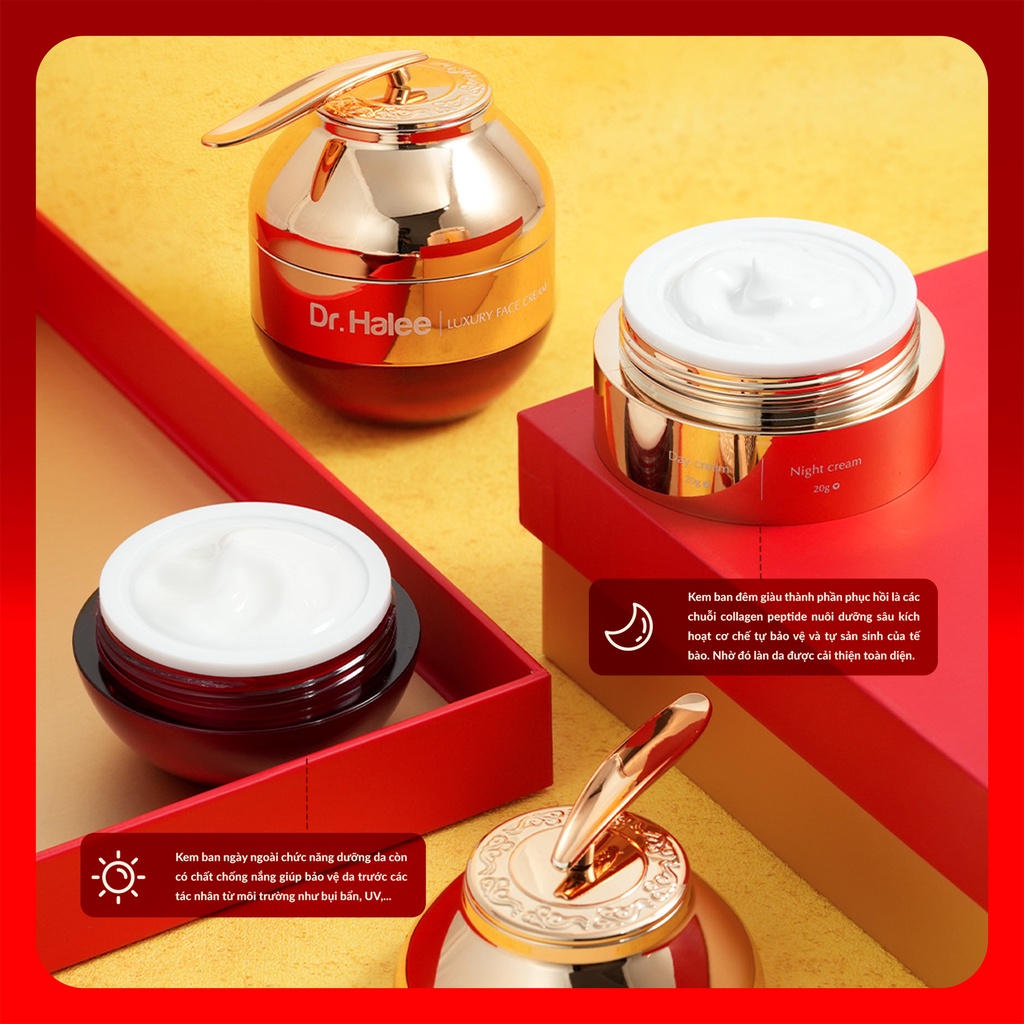 Kem Face Ruby Lựu Đỏ Drhalee