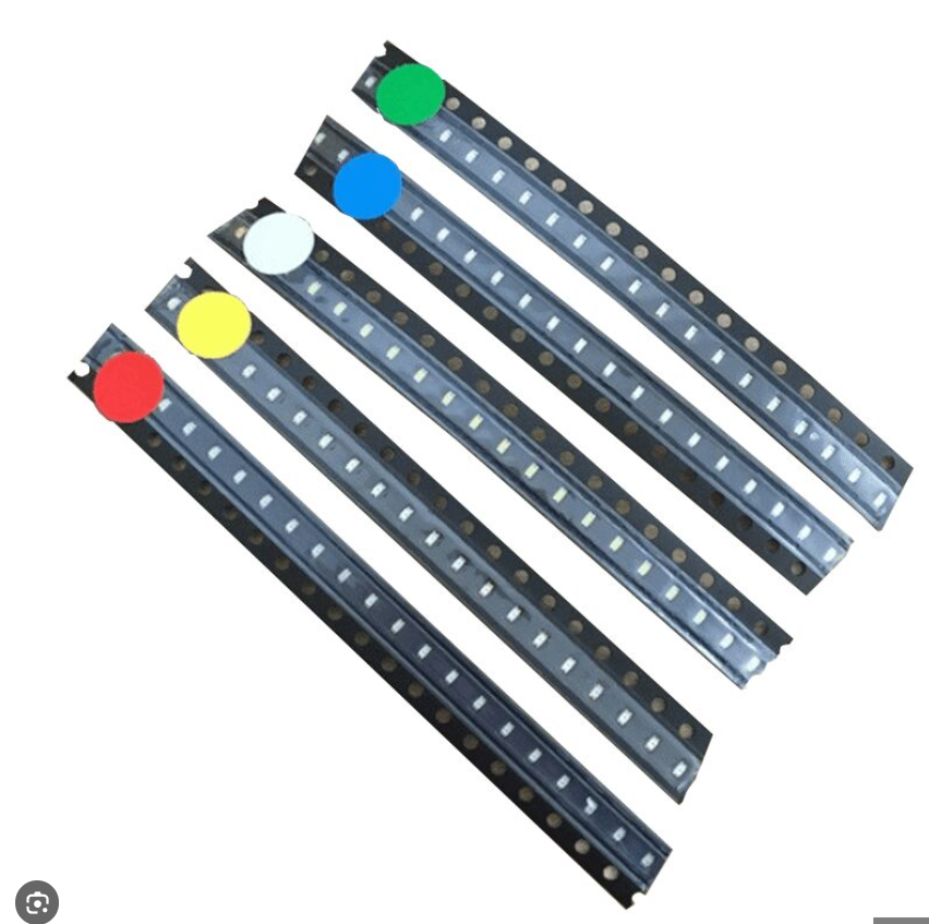Led Dán 0603 Màu Đỏ, Xanh Lá, Xanh Dương (10 Con)
