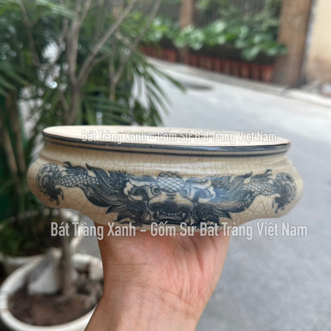 Lẻ món đồ thờ men rạn, bát hương, mâm bồng, choé, kỷ, đèn dầu, nậm, bát sâm, bát cúng, choé thờ, lọ hoa men rạn phỏng cổ bát tràng