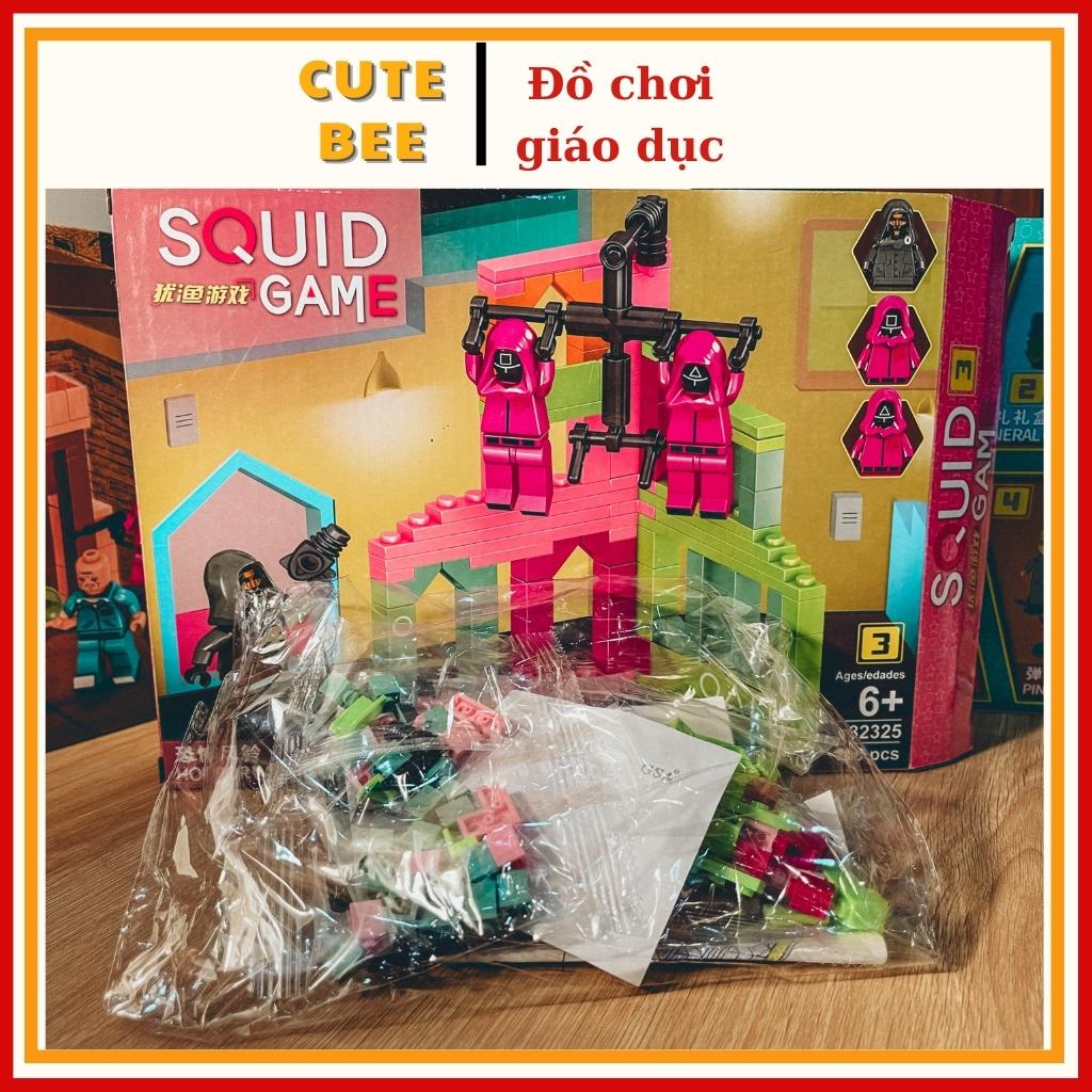 Safe ABS plastic squid cuttlefish simulation game unit Lego ink cartridge game for babies-cutebee kids