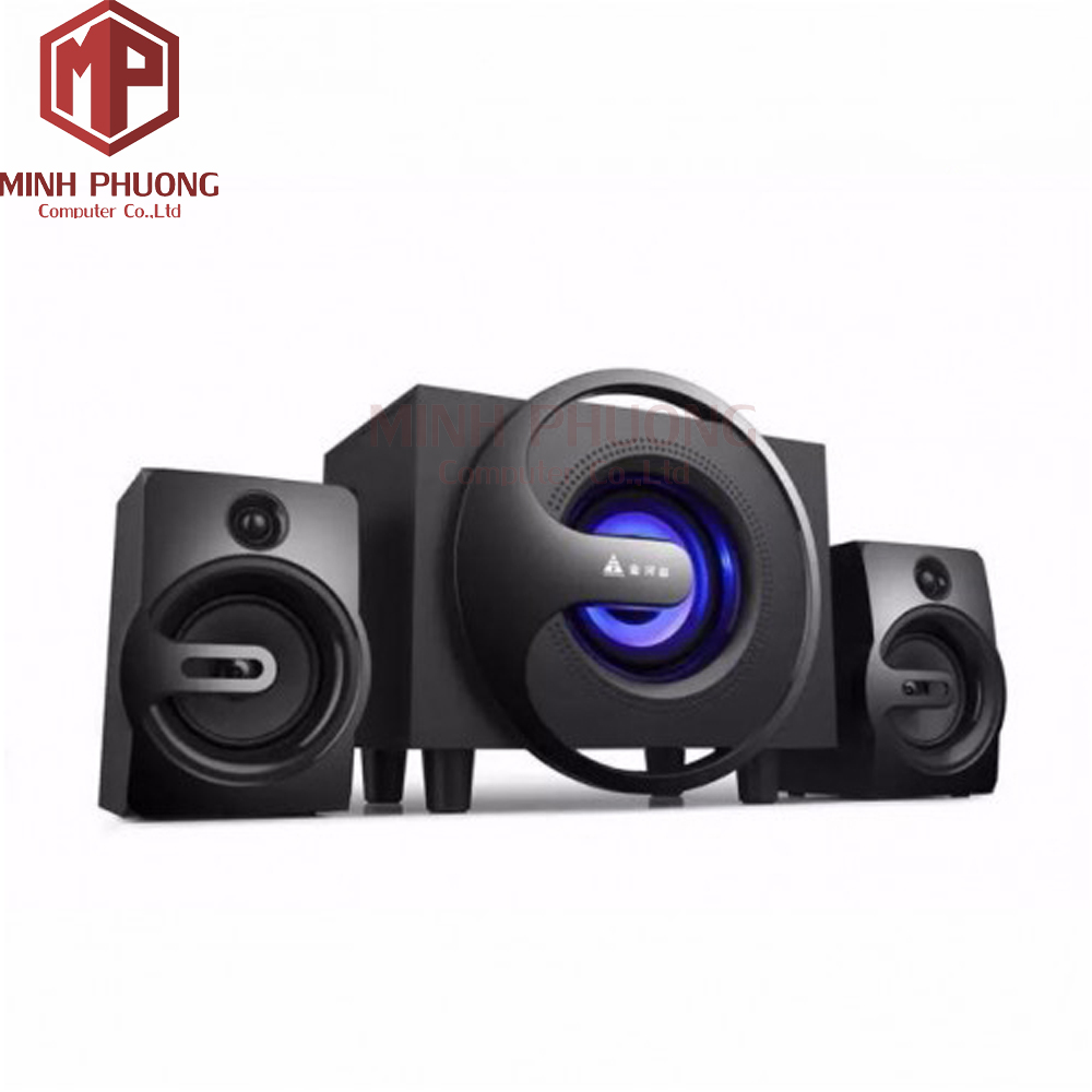 Loa Máy Tính Golden Field H302U 2.1CH (Đen, USB, Bluetooth, FM)