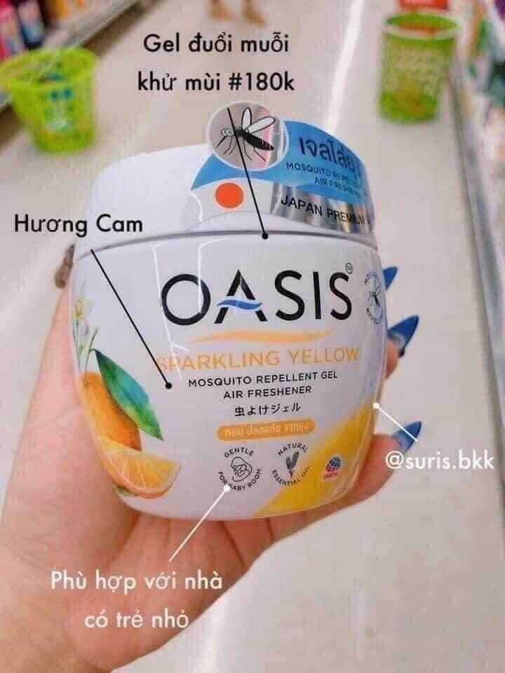 SÁP THƠM ĐUỔI MUỖI OASIS 180gr