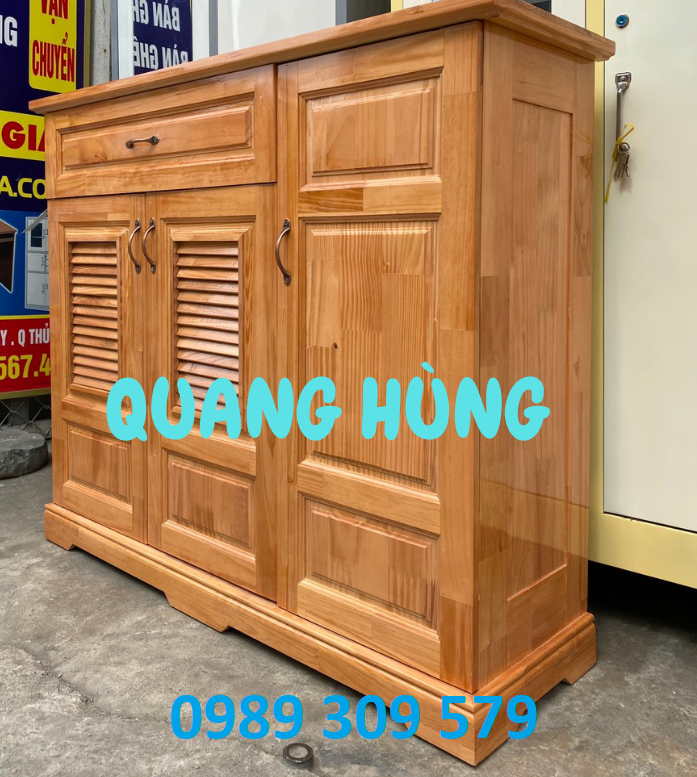TỦ GIÀY DÉP GỖ TỰ NHIÊN CAO CẤP HCM