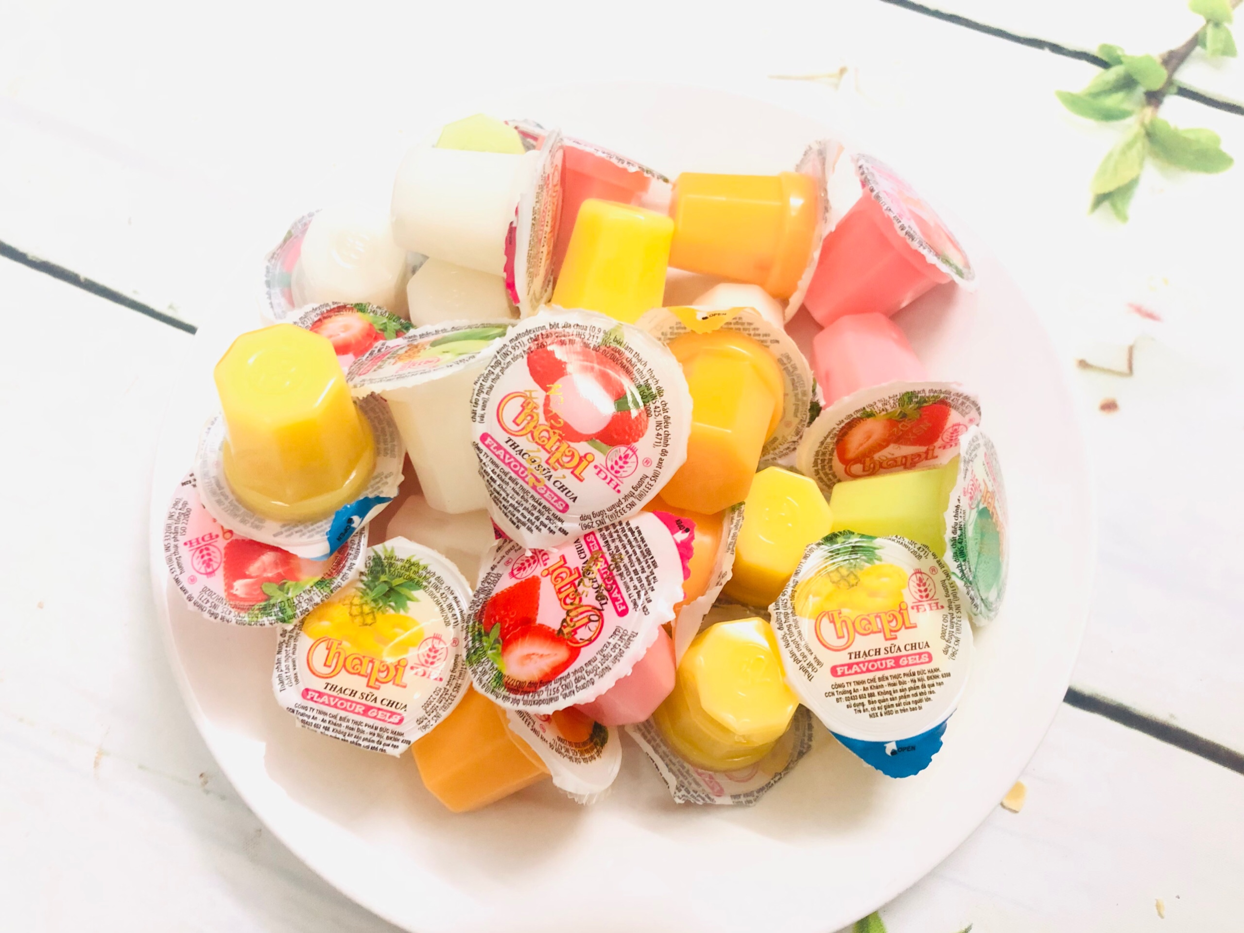 900gr Thạch sữa chua Chapi hủ nhỏ