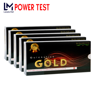 Combo 5 Que thử thai Powertest Quick Gold thumbnail