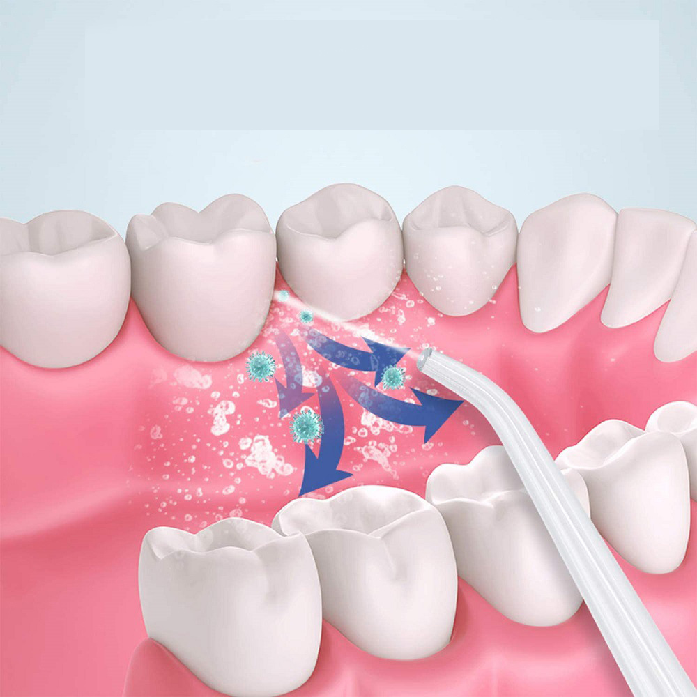 Tăm Nước Oral Irrigator Cầm Tay- Máy Tăm nước vệ sinh răng miệng cao cấp- Máy Vệ Sinh Răng Miệng Sạc Pin, Chống Nước, Máy Tăm Nước 4 Đầu Chuyên Dụng Làm Sạch Sâu- Máy sỉa răng nước có Bảo Hành