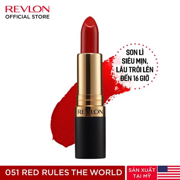 Son lì siêu mịn thương hiệu số 1 tại Mỹ Revlon Super Lustrous Matte Lipstick 4.2g (HSD dưới 6 tháng)