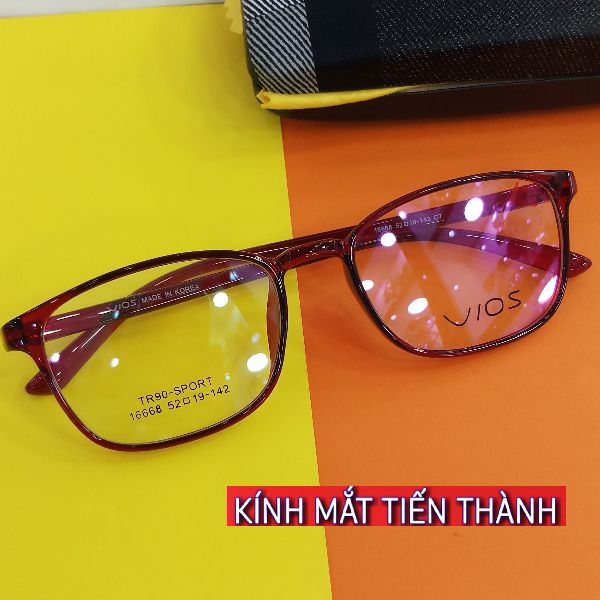 Mắt Kính Nữ Vio166 Dáng Mảnh Nhẹ Dễ Đeo Chất Đẹp  - Kính Mắt Tiến Thành