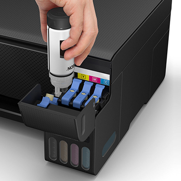 Máy in Epson EcoTank L3210 (Tháy thế máy in Epson L3110 | Máy in in màu đa chức năng)