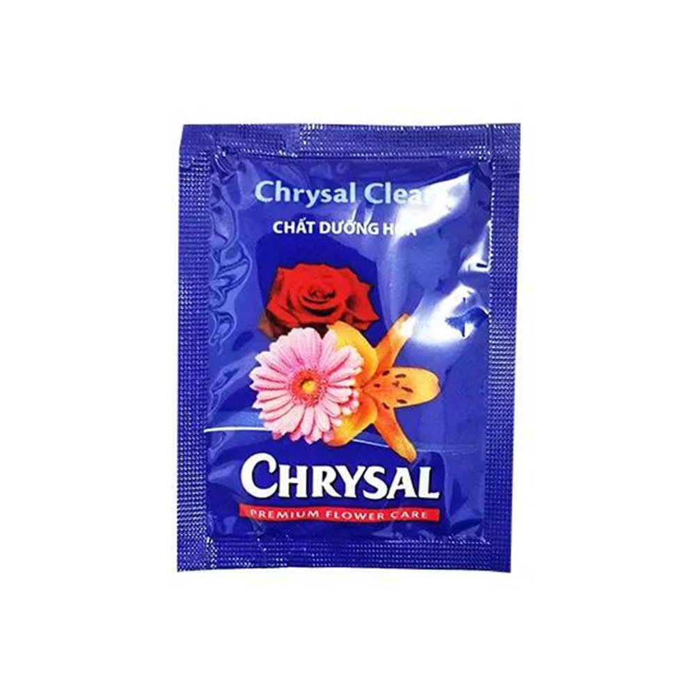 Dưỡng hoa lâu tàn, bền lâu Chrysal dạng bột hòa tan dễ sử dụng, hiệu quả lâu dàI