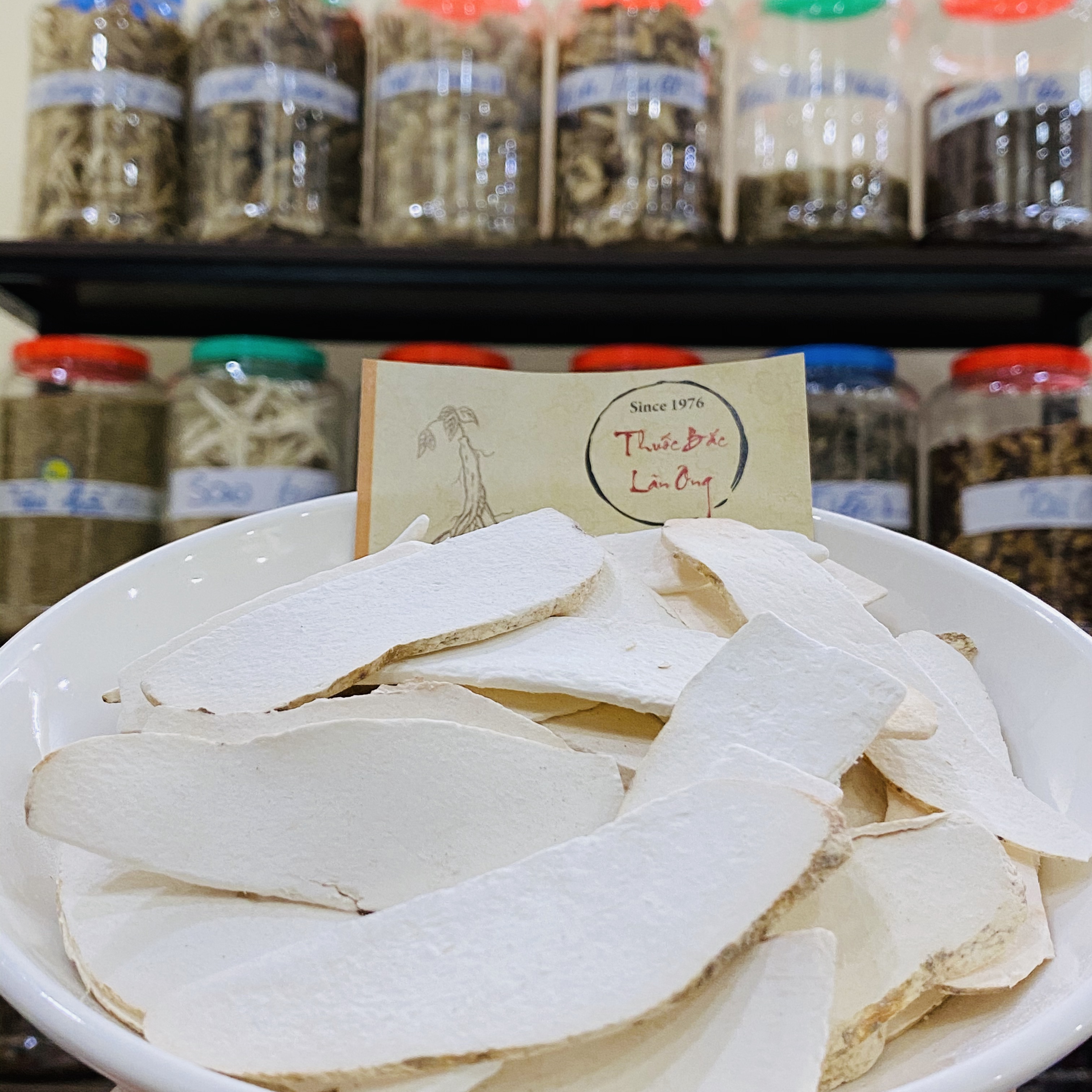 Hoài sơn 1kg, củ mài thái lát, sạch, thơm
