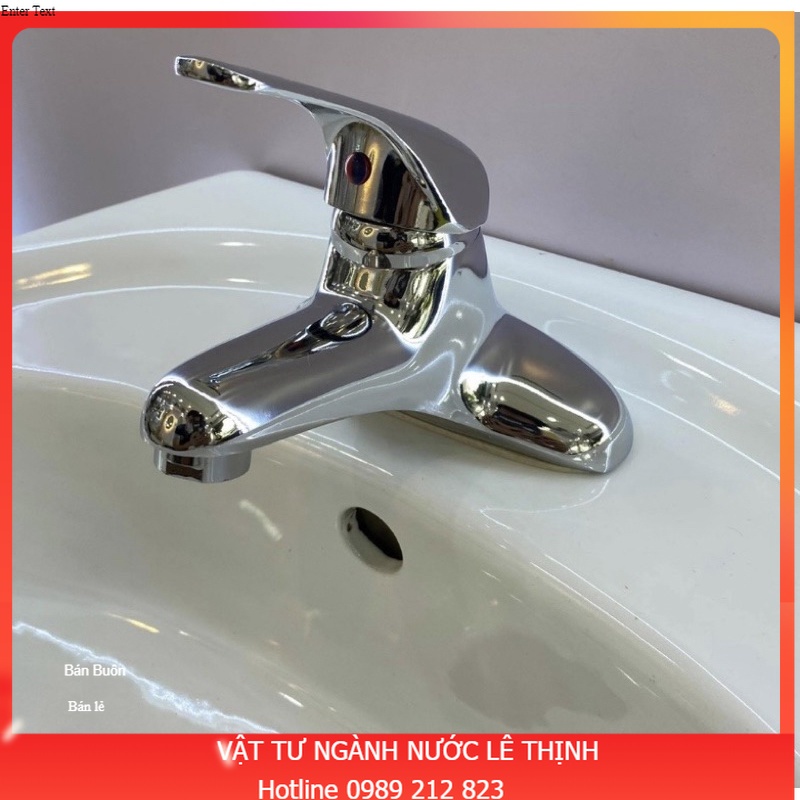 Vòi Rửa Mặt LAVABO Nóng Lạnh Giá Sỉ