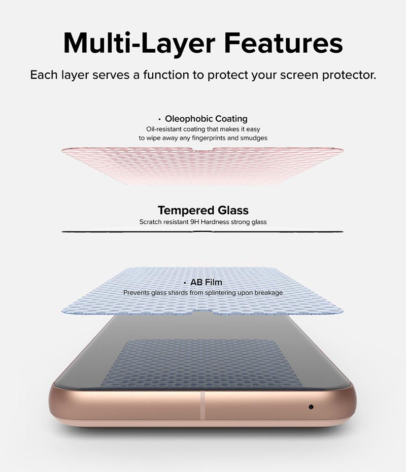 Dán cường lực Google Pixel 8 Pro / Pixel 8 RINGKE Tempered Glass