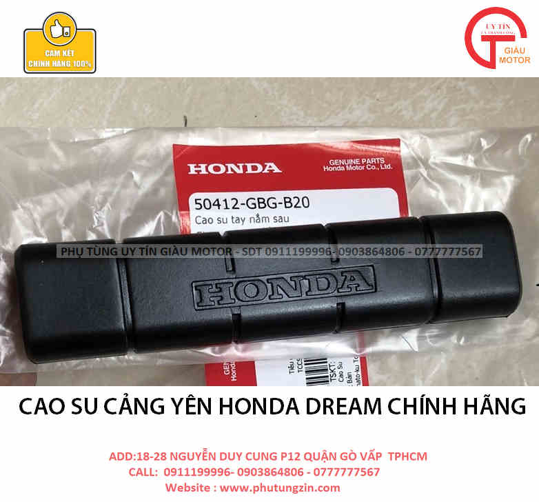 Cao su cảng yên sau honda dream