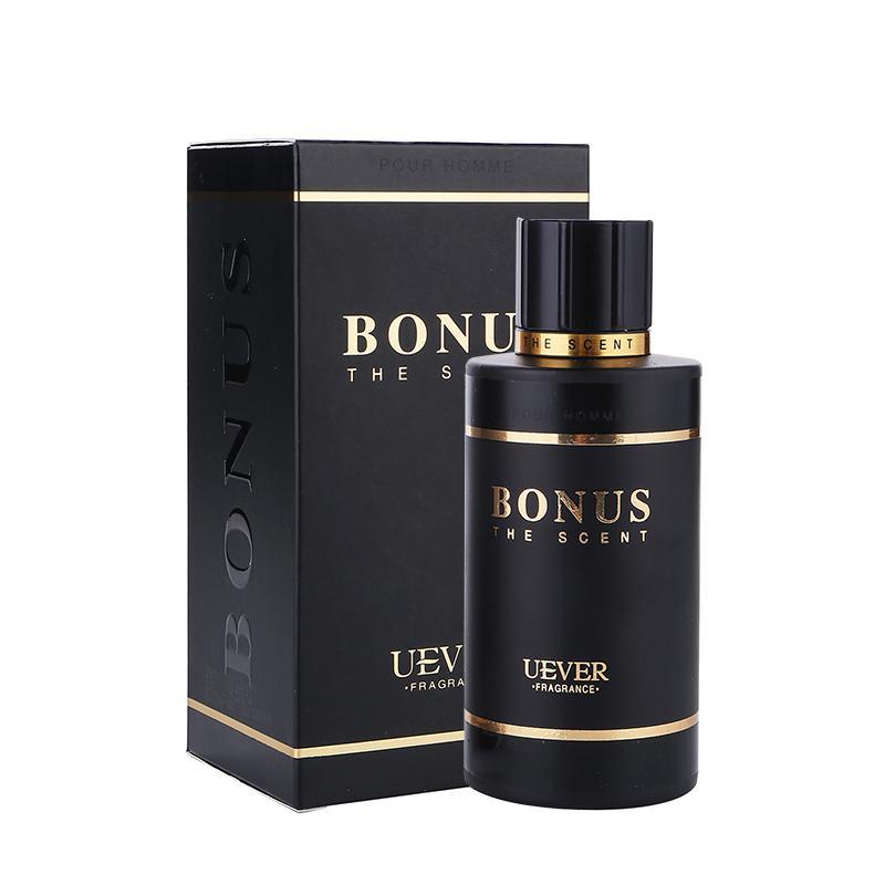 Nước hoa thương hiệu Pháp BONUS của bộ sưu tập UEVER mùi hương bergamot phong phú dung tích 100ml Cologne tinh dầu thơm mùi hương duy trì 7 tiếng cao cấp