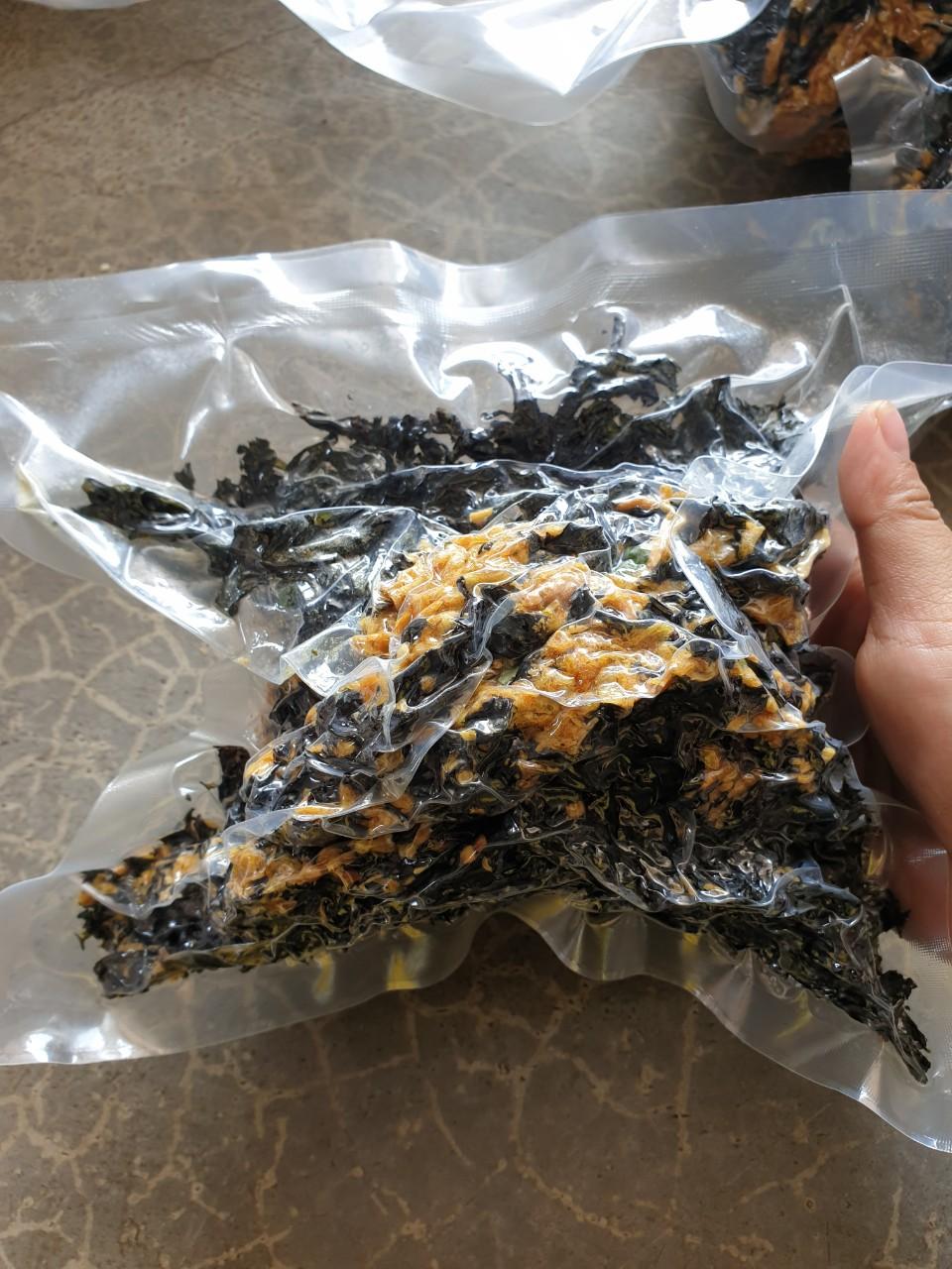 Sỉ 3kg rong biển cháy tỏi nhà làm
