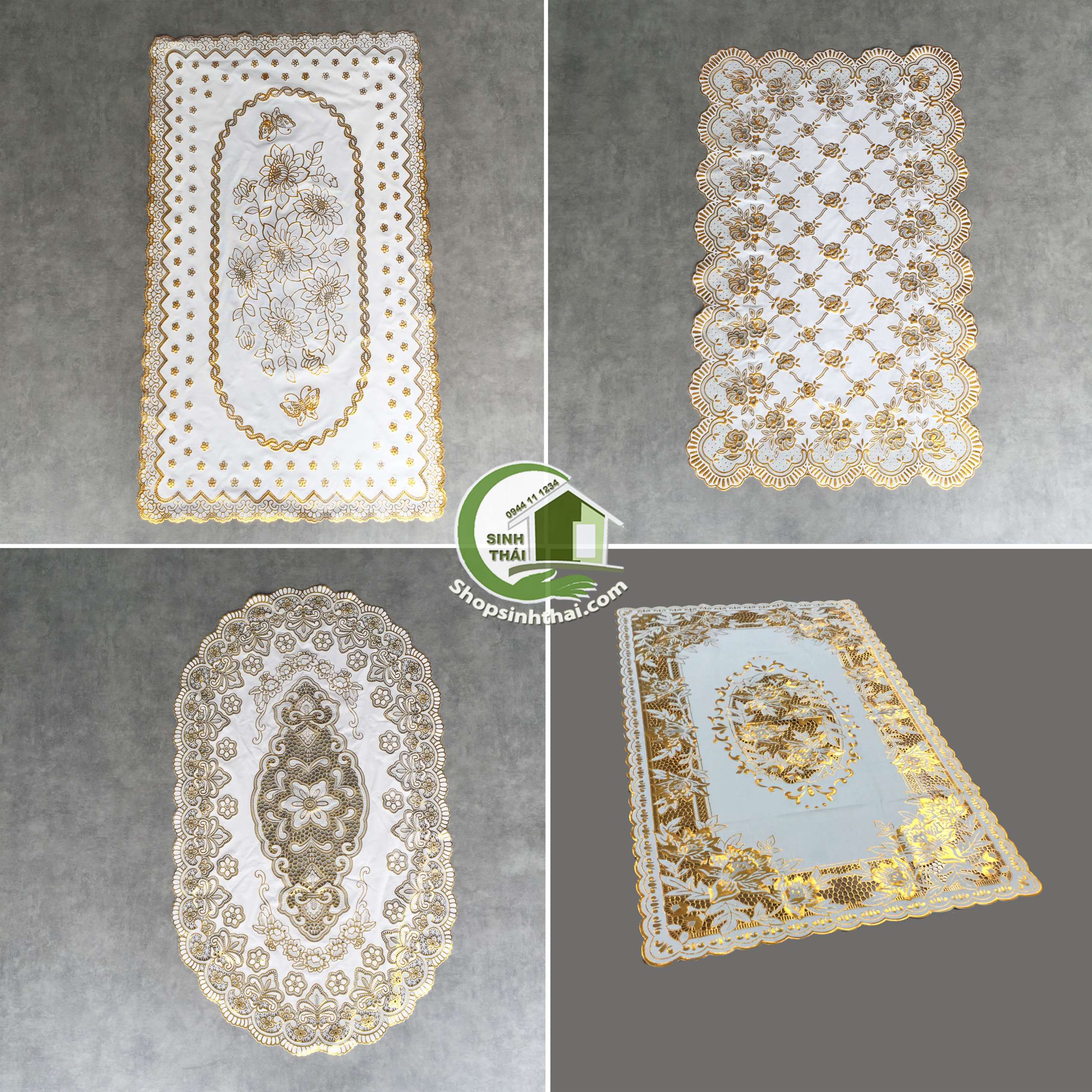 [HCM][ 60cm x 120cm ] Tấm khăn trải bàn bằng nhựa không thấm nước - giao hoa văn ngẫu nhiên