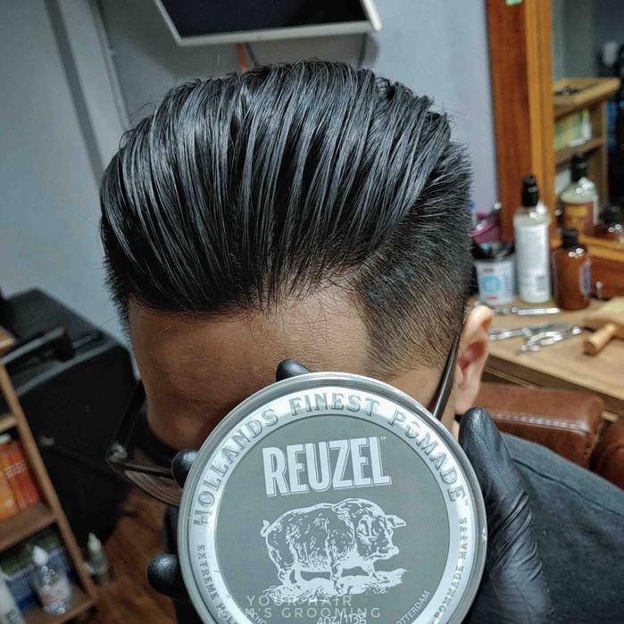 ▥△  Sáp vuốt tóc Reuzel Extreme Hold Matte Pomade - 113g