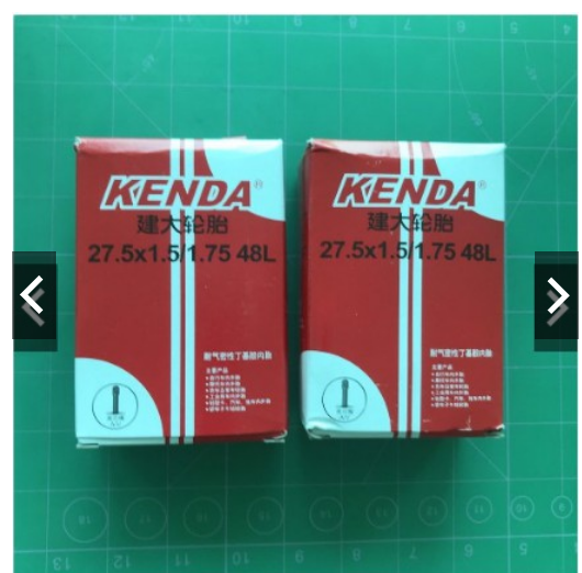 Săm xe đạp kenda 27.5*1.5/1.75 AV 48L