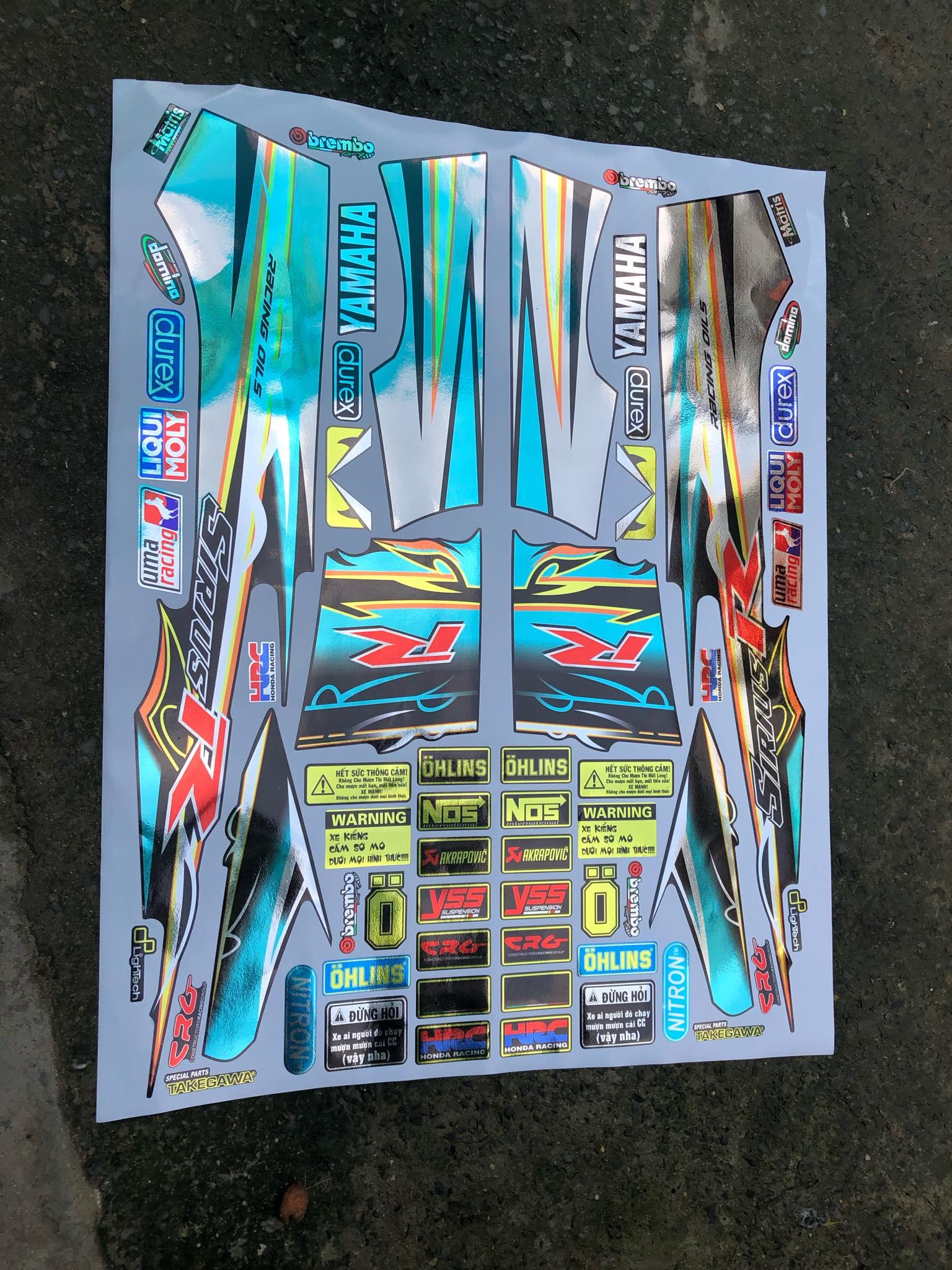 [ QUÍ KHÁCH VUI LÒNG MANG TEM RA TIỆM CHO THỢ DÁN] TEM RỜI sirius chữ R  crom