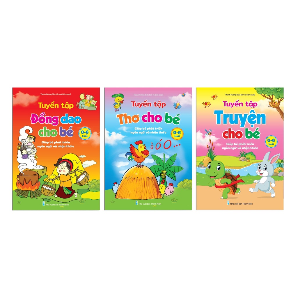 Sách Tuyển Tập Truyện Cho Trẻ Em Từ 0 - 6 Tuổi - Giúp Bé Phát Triển Ngôn Ngữ Và Nhận Thức