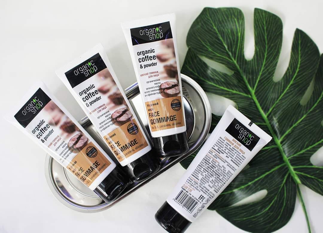 TẨY DA CHẾT MẶT CAFE ORGANIC